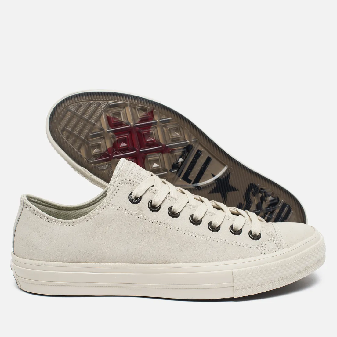 Converse Мужские кеды x John Varvatos Chuck Taylor All Star II Coated Leather Low