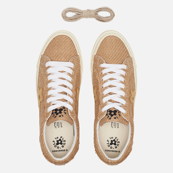 Мужские кеды Converse x Tyler The Creator Golf le Fleur One Star OX Curry/Curry/Egret