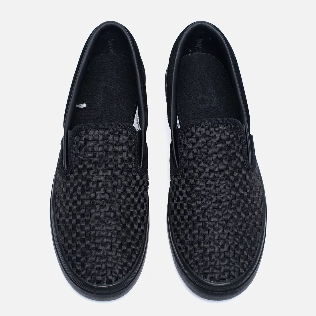 Fred Perry Мужские кеды Underspin Slip-On Checker Suede