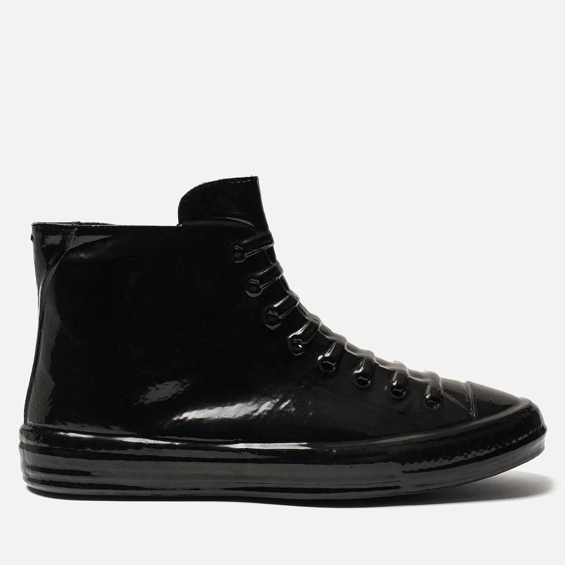 Maison Margiela Мужские кеды Wellington Plastic Casing High Top