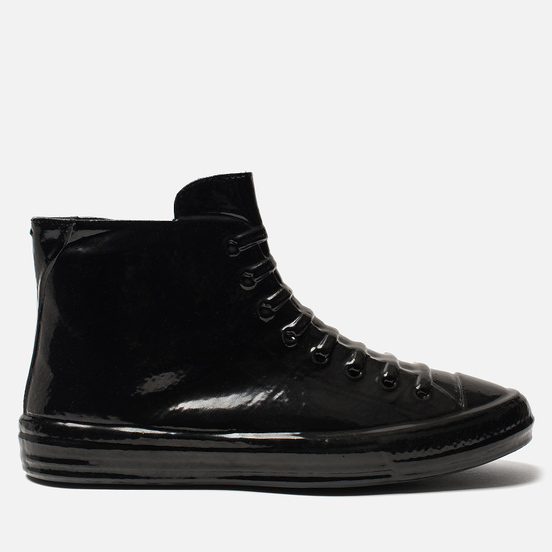 Мужские кеды Maison Margiela Wellington Plastic Casing High Top Black