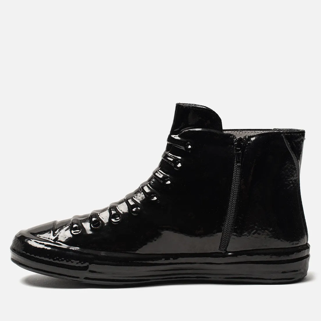 Maison Margiela Мужские кеды Wellington Plastic Casing High Top