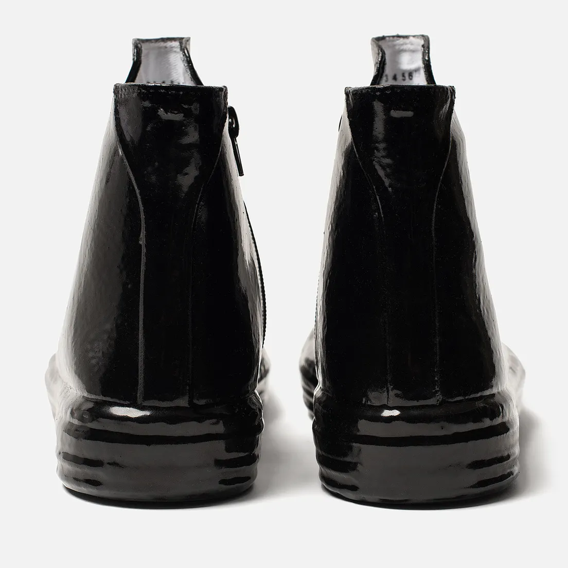 Maison Margiela Мужские кеды Wellington Plastic Casing High Top