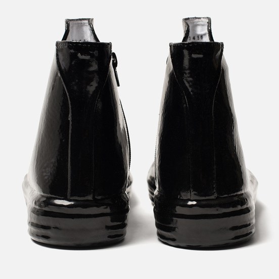 Мужские кеды Maison Margiela Wellington Plastic Casing High Top Black