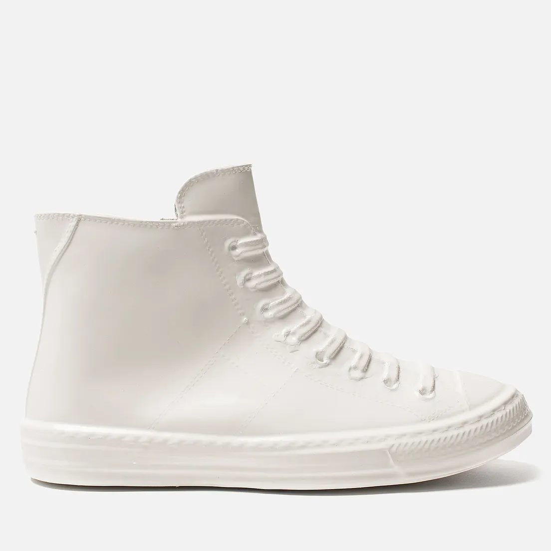 Maison Margiela Мужские кеды Wellington Plastic Casing High Top