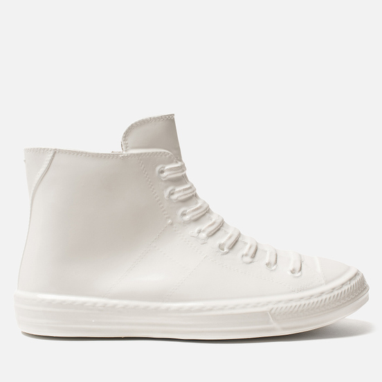 Мужские кеды Maison Margiela Wellington Plastic Casing High Top White