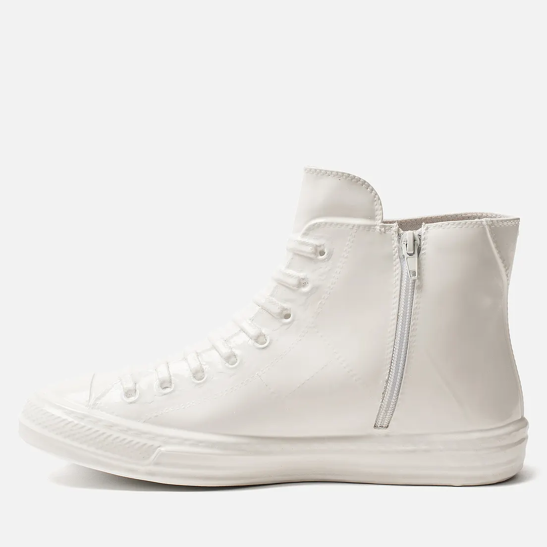 Maison Margiela Мужские кеды Wellington Plastic Casing High Top