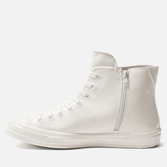 Мужские кеды Maison Margiela Wellington Plastic Casing High Top White