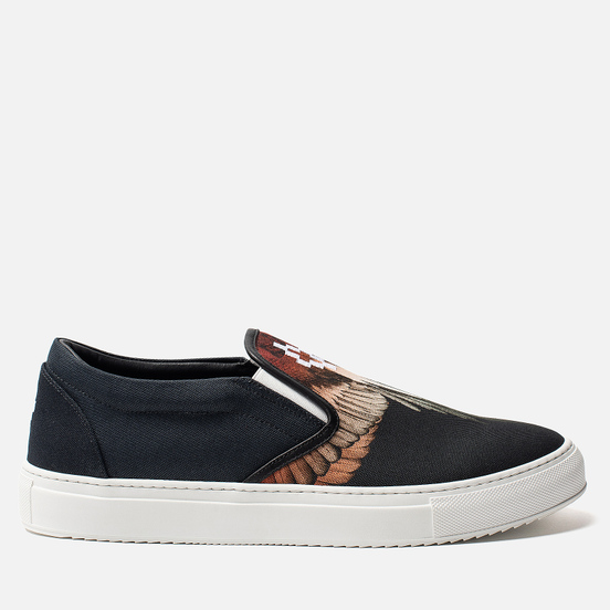 Мужские кеды Marcelo Burlon Red Wings Slip-On Black/Multicolor