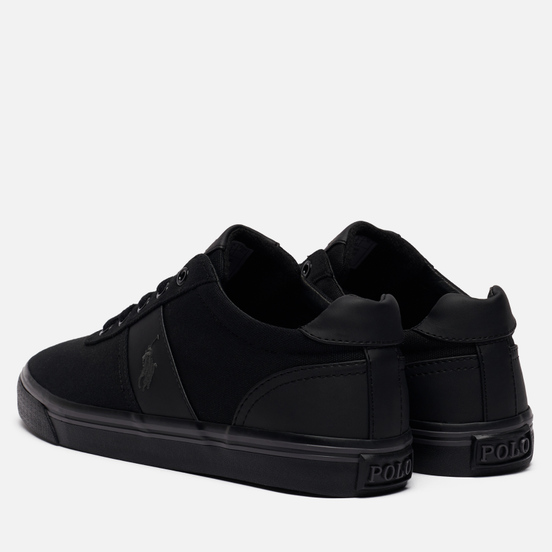Мужские кеды Polo Ralph Lauren Hanford NE Canvas Black/Charcoal/Black