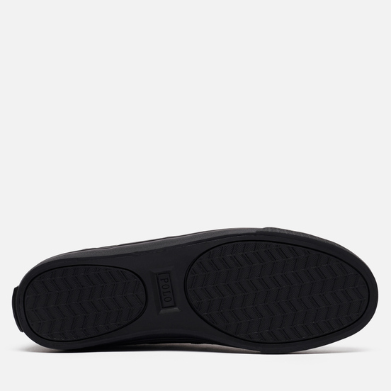 Мужские кеды Polo Ralph Lauren Hanford NE Canvas Black/Charcoal/Black