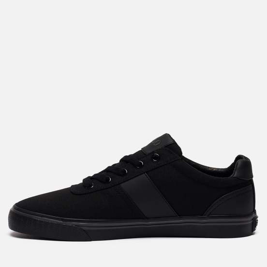 Мужские кеды Polo Ralph Lauren Hanford NE Canvas Black/Charcoal/Black