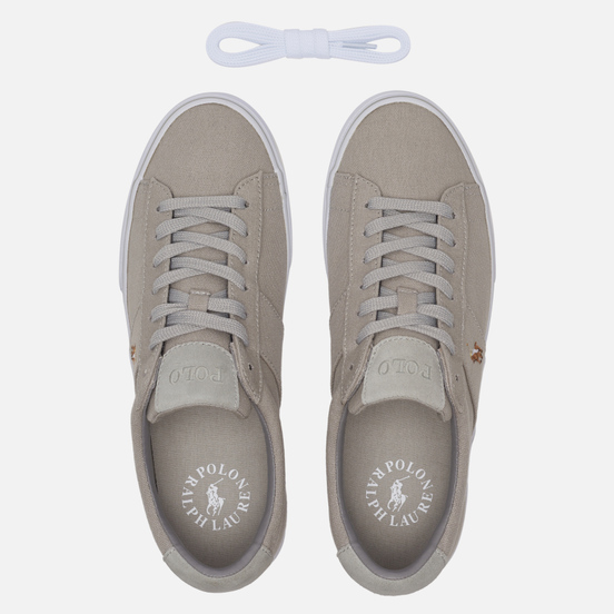Мужские кеды Polo Ralph Lauren Sayer NE Soft Grey