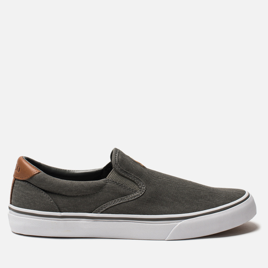 Мужские кеды Polo Ralph Lauren Thompson NE Washed Twill Black