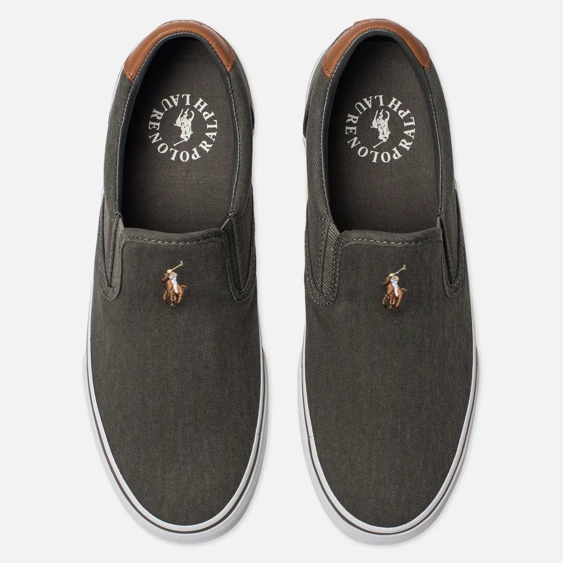 Polo Ralph Lauren Мужские кеды Thompson NE Washed Twill