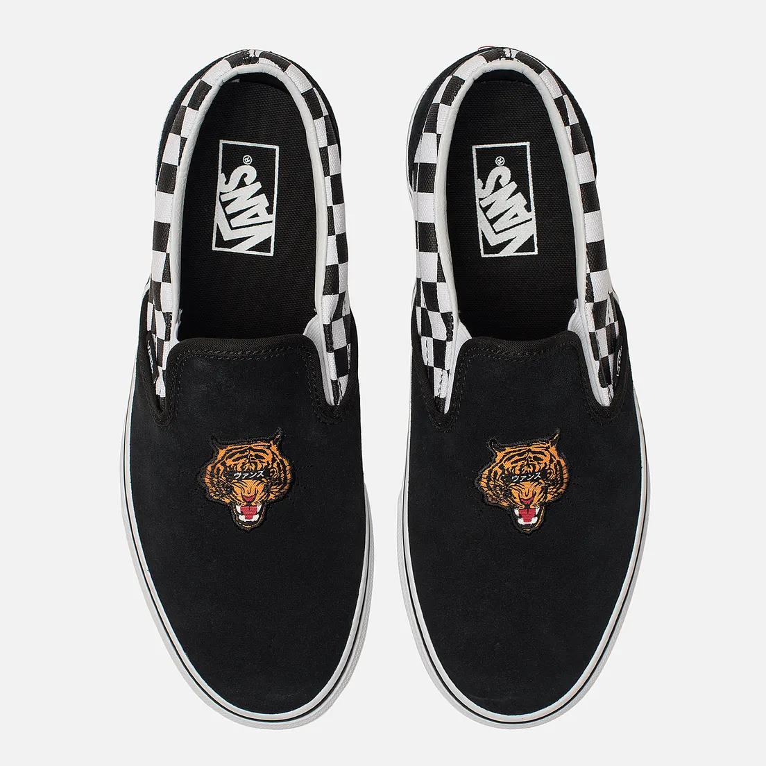 Vans Мужские кеды Classic Slip-On Tiger Check