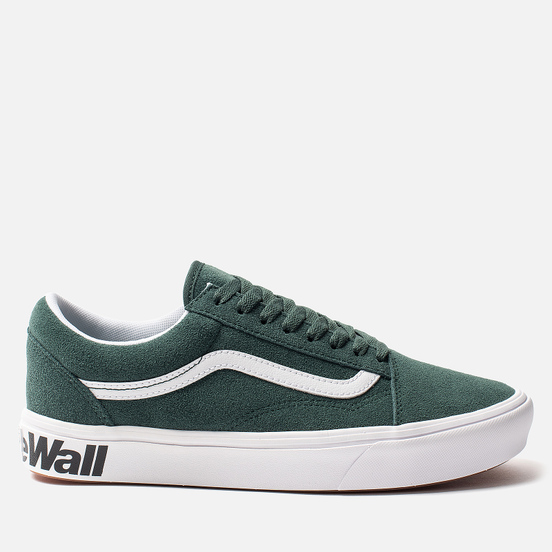 Мужские кеды Vans Comfycush Old Skool Classic Trekking Green/True White