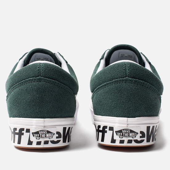 Мужские кеды Vans Comfycush Old Skool Classic Trekking Green/True White