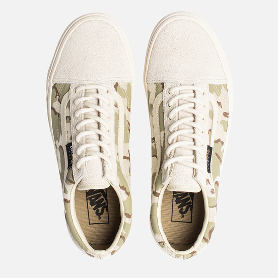 Мужские кеды Vans Old Skool Cordura White Asparagus/Camo