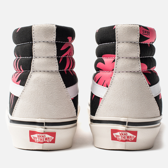 Мужские кеды Vans SK8-Hi 38 DX Anaheim Factory OG White/OG Black/Summer Leaf