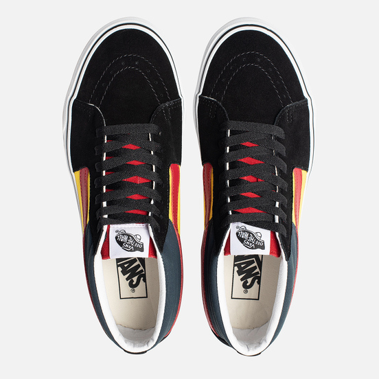 Мужские кеды Vans SK8-Mid OTW Rally Black/True White