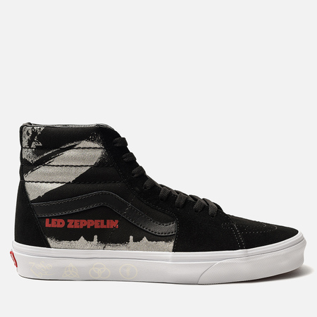 Мужские кеды Vans x Led Zeppelin SK8-Hi Black/True White