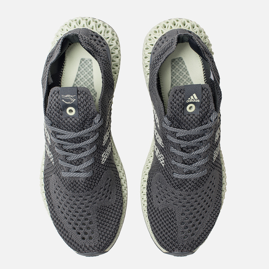 Мужские кроссовки adidas Consortium Consortium Runner 4D Narrative Onix/Aero Green/Night Grey