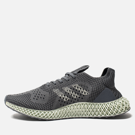 Мужские кроссовки adidas Consortium Consortium Runner 4D Narrative Onix/Aero Green/Night Grey