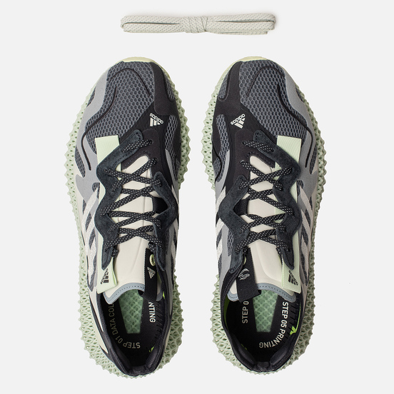 Мужские кроссовки adidas Consortium Runner Evo 4D Collegiate Navy/White/Black/Bold Orange