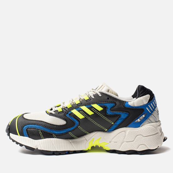 Мужские кроссовки adidas Consortium Torsion TRDC Off White/Core Black/Solar Yellow