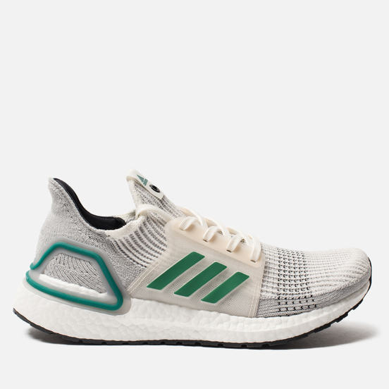 Мужские кроссовки adidas Consortium Ultra Boost 19 Core White/Sub Green/Light Granite