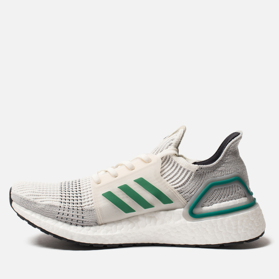 Мужские кроссовки adidas Consortium Ultra Boost 19 Core White/Sub Green/Light Granite