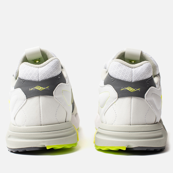 Мужские кроссовки adidas Consortium x Footpatrol ZX Torsion White/Solar Yellow/Ash Grey