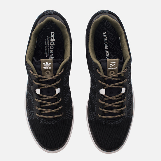 Мужские кроссовки adidas Consortium x Norse Projects Campus 80's Primeknit Layers Pack Dark Asphalt