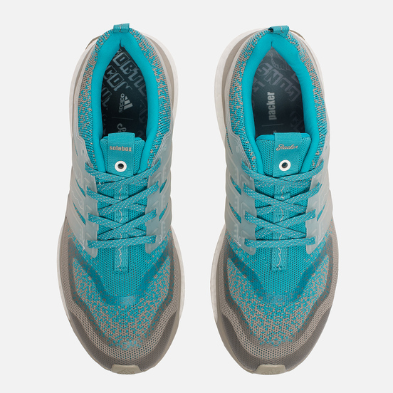 Мужские кроссовки adidas Consortium x Packer x Solebox Energy Boost Details Mint/Grey