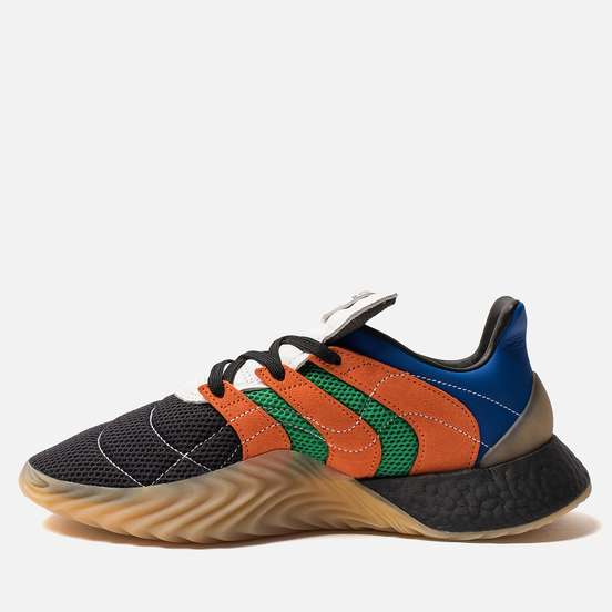 Мужские кроссовки adidas Consortium x Sivasdescalzo Sobakov Boost White/Power Blue/Green