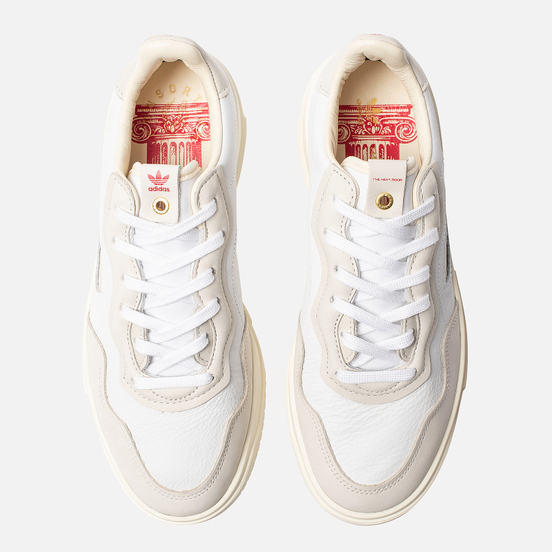 Мужские кроссовки adidas Consortium x The Next Door Super Court Premiere White/White/Gold Metallic