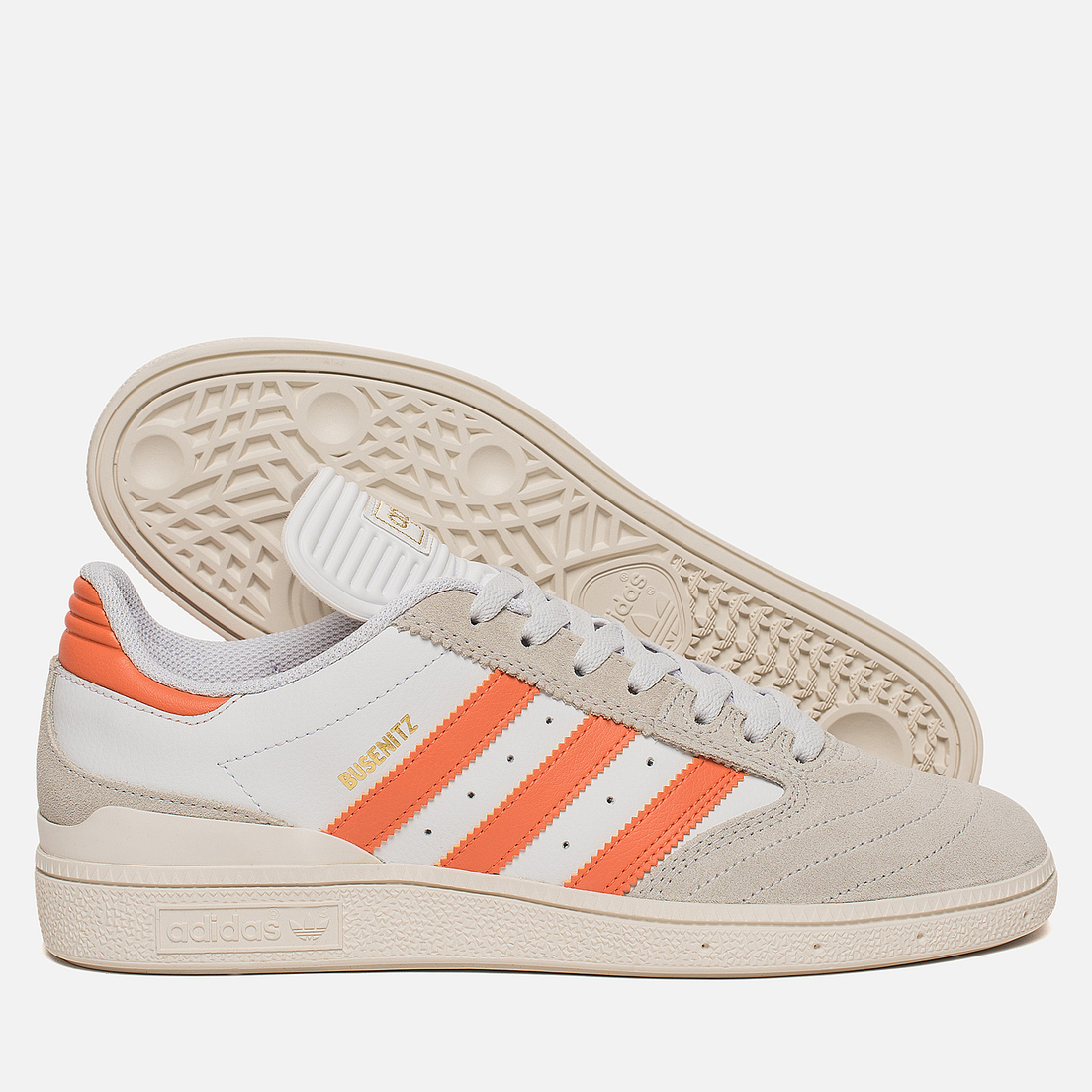 Adidas busenitz white orange on sale