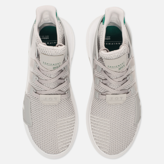 Мужские кроссовки adidas Originals EQT Bask ADV Grey One/Grey One/Sub Green