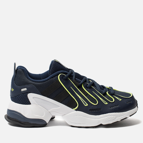 Кроссовки adidas Originals EQT Gazelle Collegiate Navy/Silver Metallic/Solar Yellow