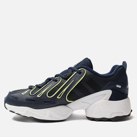 Кроссовки adidas Originals EQT Gazelle Collegiate Navy/Silver Metallic/Solar Yellow