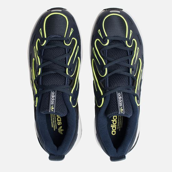 Кроссовки adidas Originals EQT Gazelle Collegiate Navy/Silver Metallic/Solar Yellow