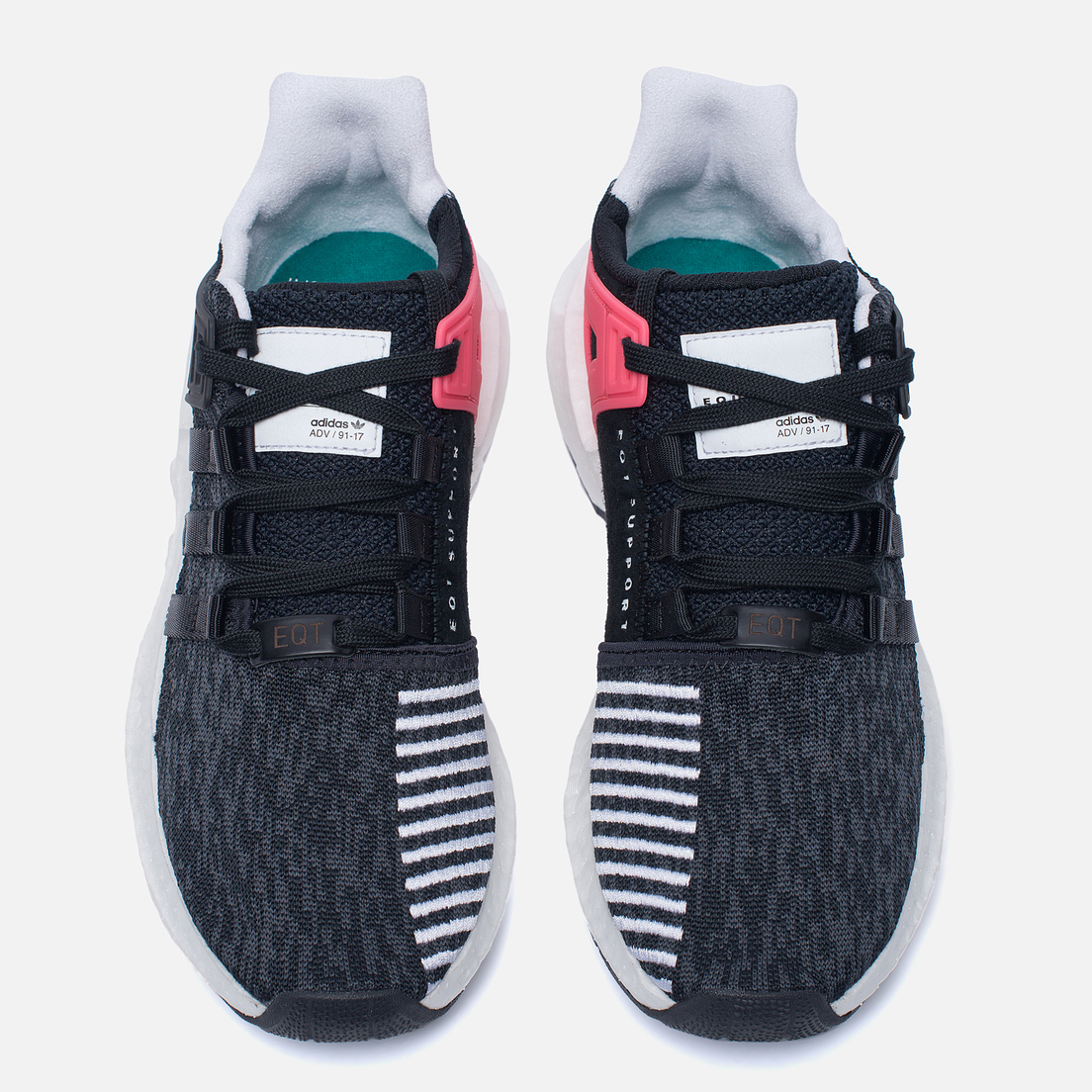 Adidas eqt support 93/17 nere con punta lucida discount