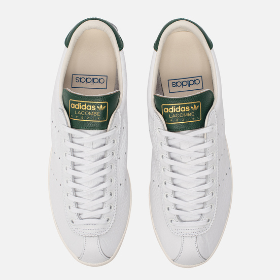 Мужские кроссовки adidas Spezial Lacombe Core White/Chalk White/Easy Green