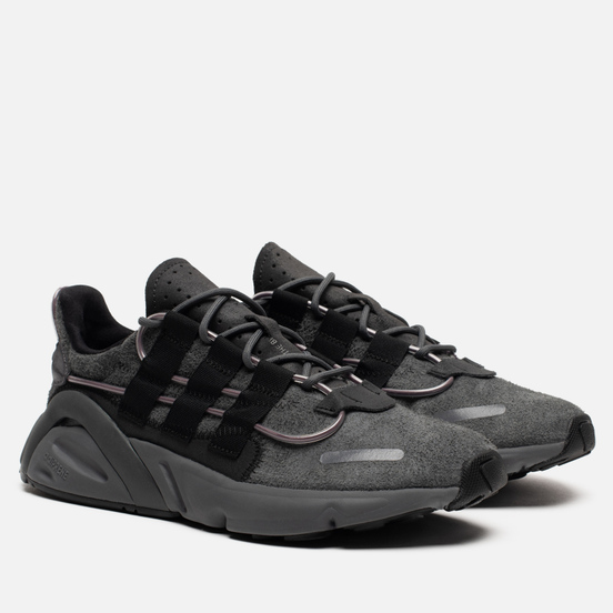 Мужские кроссовки adidas Originals LXCON Grey/Core Black/Signal Green