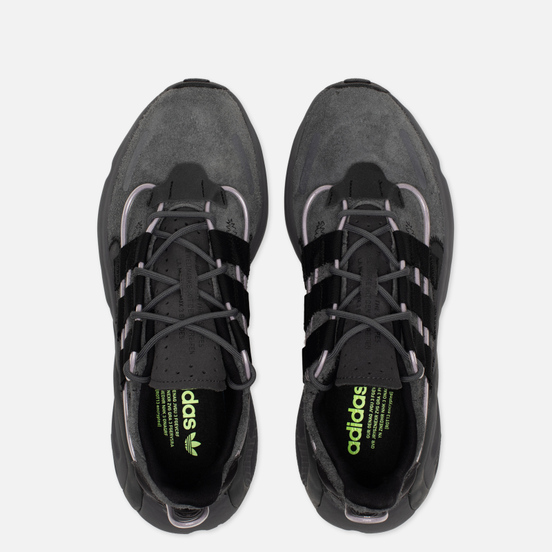 Мужские кроссовки adidas Originals LXCON Grey/Core Black/Signal Green