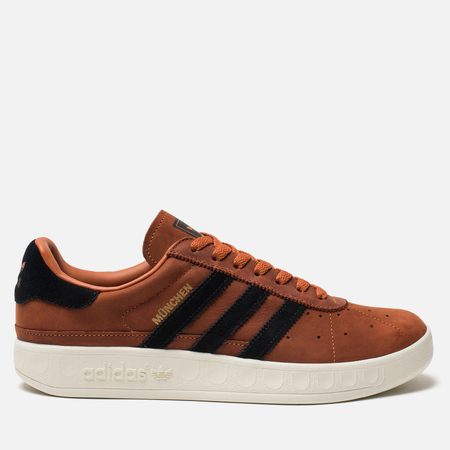 Мужские кроссовки adidas Originals Munchen PU Fox Red/Core Black/Core White