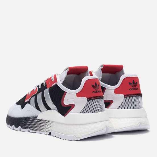 Мужские кроссовки adidas Originals Nite Jogger Core Black/Silver Metallic/White/Pink