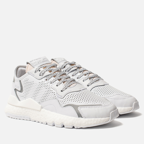 Мужские кроссовки adidas Originals Nite Jogger White/White/White