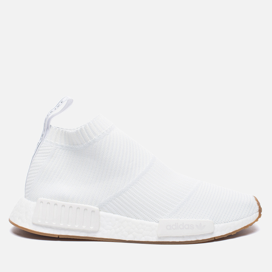 Кроссовки adidas Originals NMD City Sock 1 Primeknit White/White/Gum